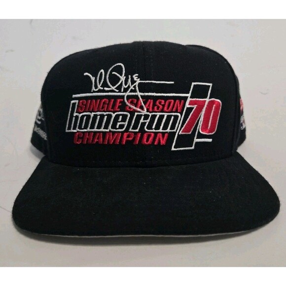 Mark McGwire Single Season 70 Home Run Champion Baseball Cap Hat New Era MLB - Picture 1 of 5